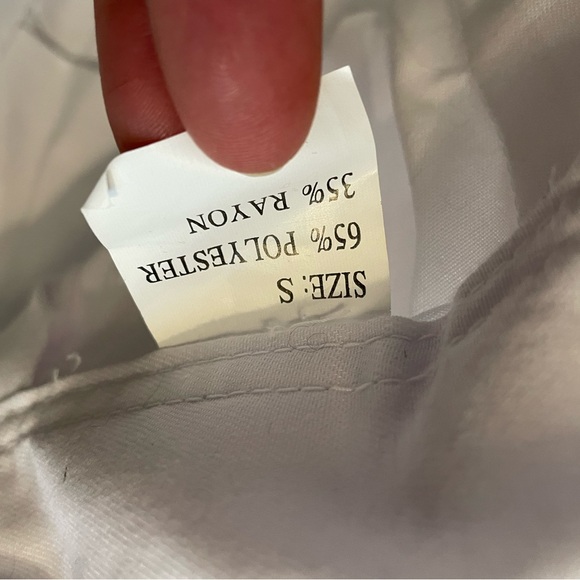 White Tetron Umamori Hakama Size S - Picture 4 of 4